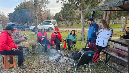 Konyalı ekip doğa yürüyüşünde yeni yerler keşfetti!