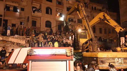 Lübnan'da bina çöktü: 13 ölü