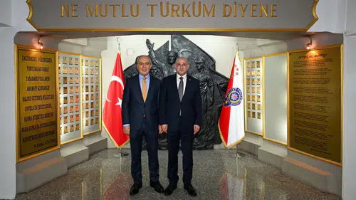 Türkiye Bisiklet Federasyonu’ndan Konya İl Emniyet Müdürü Yüksek’e ziyaret