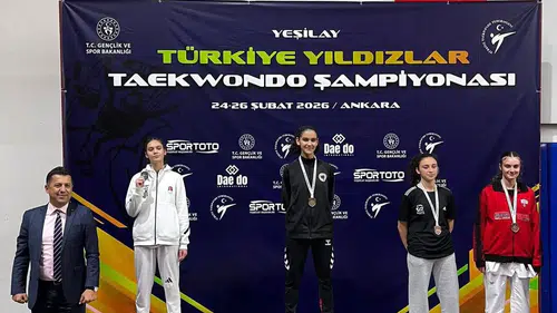 59 kiloda altın madalya Konya'ya geldi!