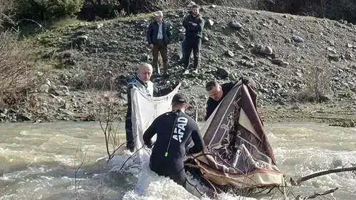 Kayıp olarak aranan kadın derede ölü bulundu