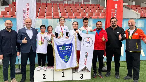 Konya’da özel sporcular Atletizm İl Şampiyonası’nda gururlandırdı
