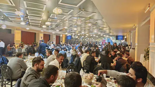 İnşaat mühendisleri Konya şubesi sahurda buluştu