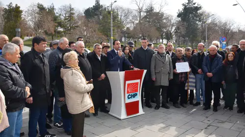 Başkan Türktaş: Adaletsizlik ve hukuksuzluklara karşı ses yükseltmek amacıyla bir araya geldik