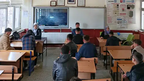 Konya'da meslek liselilere kariyer yolunda birebir destek