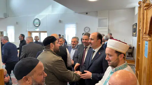 Konya Büyükşehir Belediye Başkanı Altay İsveç’te Konyalılarla buluştu