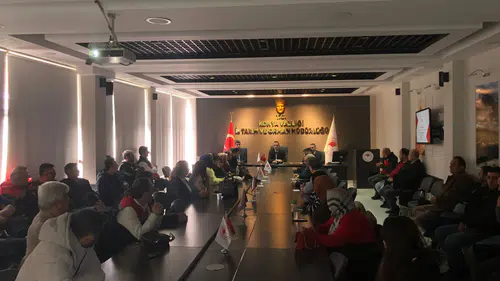 Konya’da teknik personele süne mücadelesi eğitimi verildi