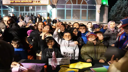 Liman Gönüllüler Platformu Ramazan şenliğinde çocuklarla buluştu