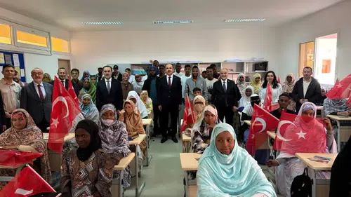 Başkan Altay, Moritanya’da üniversite öğrencileriyle buluştu