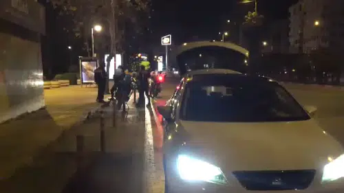 Ehliyetsiz sürücü yunus timlerine yakalandı