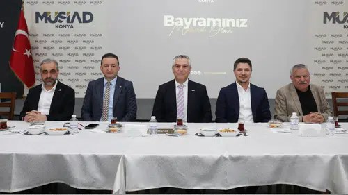 MÜSİAD Konya’dan anlamlı bayramlaşma