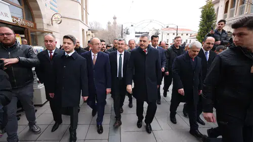 Konya’da İçişleri Bakanı Çiftçi’ye yoğun ilgi