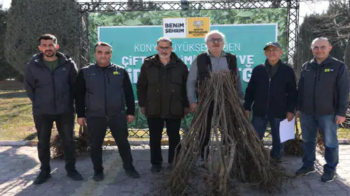 Başkan Altay'dan, çiftçilere fidan desteği