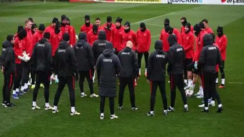 A Milli Takım, Kosova maçına Riva'da çalıştı