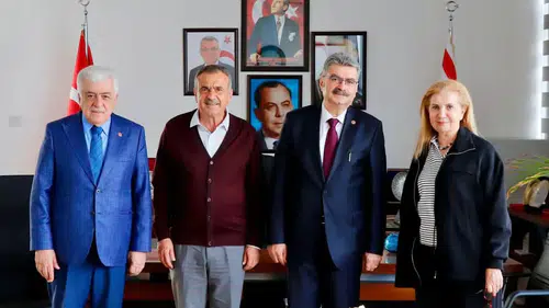 Konya Vekili KKTC'de dostluk için görüştü!