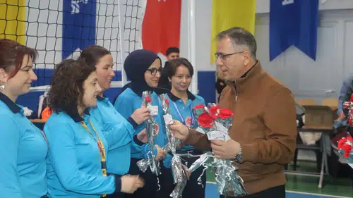 Konya'da kadın sporculara 8 Mart kutlaması