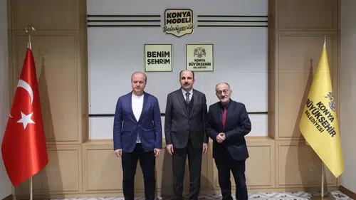 Konya ilçesi için kritik görüşme: Projeler yolda!