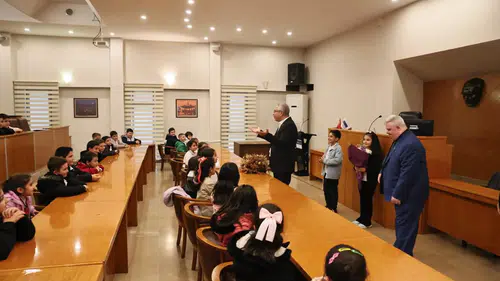 Konyalı Başkan Akpınar öğrencilerle buluştu: Gelecek için umut veren sohbet!