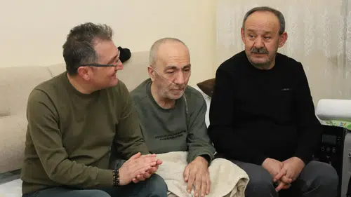 Konyalı Başkan Süleyman amcanın evine konuk oldu