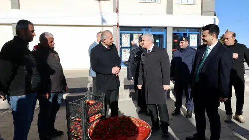 Konya Valisi, ilçede incelemelerde bulundu!