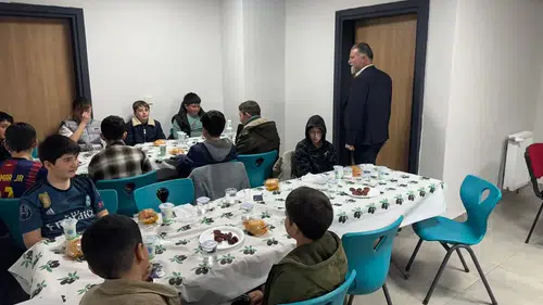 Derbent’te Ramazan sofrasında anlamlı buluşma