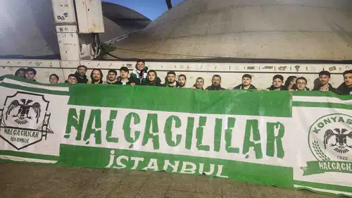 Konyaspor taraftarı yalnız bırakmadı