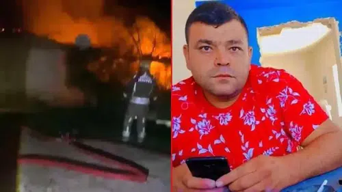 Yangında ailesini kurtarmaya çalışırken öldü