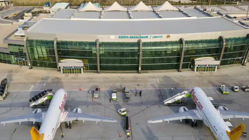Konya Havalimanı'nın şubat ayına ait istatistikleri açıkladı