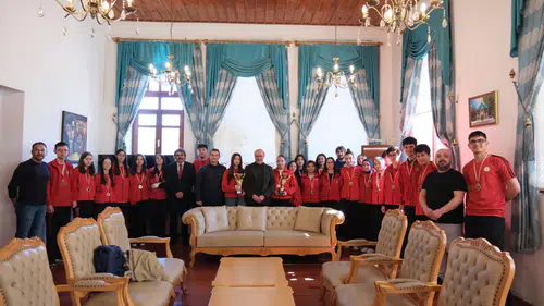 Konya’nın gururu oldular: Şampiyonlar bir araya geldi