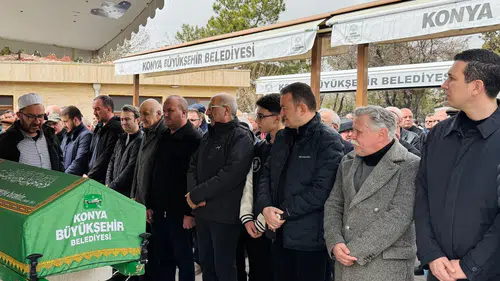 Konya Vekili Barış Bektaş meslektaşlarının acı gününde yanında!