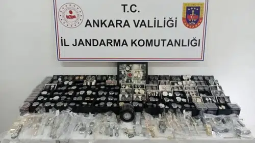 Kaçak saat sürmeye çalışan şüpheli yakalandı