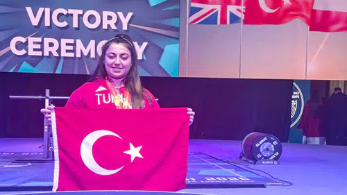 Meram Belediyesporlu Sibel Çam Avrupa’nın Zirvesinde