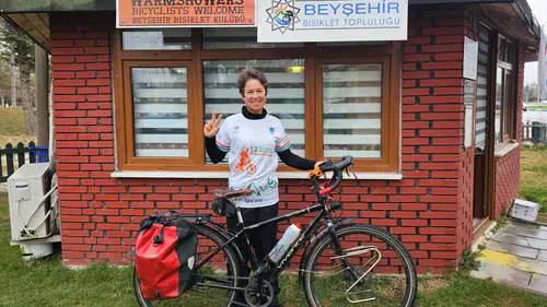 Yeni Zelanda’dan Beyşehir’e: Alice Terrien’ Konya'da mola verdi!