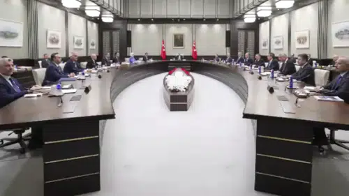 Kabine Toplantısı başladı