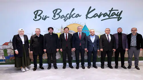 Ak Parti Heyeti 'nden Karatay’a ziyaret