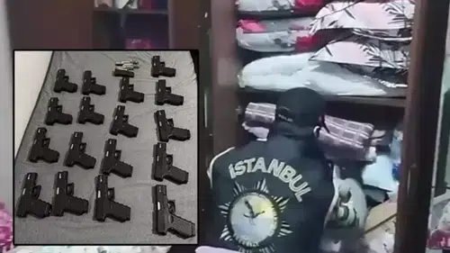 İstanbul’da silah ticaretine operasyon: 1 gözaltı
