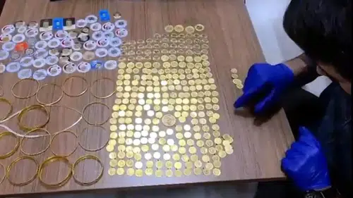 Dolandırdığı kişiden aldığı yüklü miktarda altınla kaçarken yakalandı