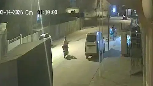 Polisten kaçarken aracıyla belediye işçisinin motosikletine çarptı; başkanın oğlu çıktı