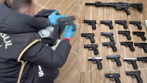 Silah ticareti yapanlara operasyon: 4 gözaltı