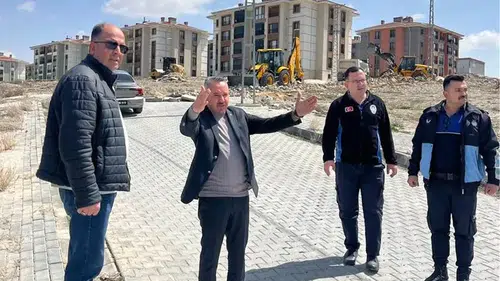 Konya ilçesinde başkan sahada: Çalışmalar tam gaz!