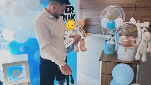 İki bacağını kaybeden Konyalı gazi baba oldu