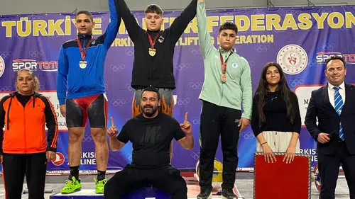 Konya’dan halterde çifte gurur: 2 madalya birden!