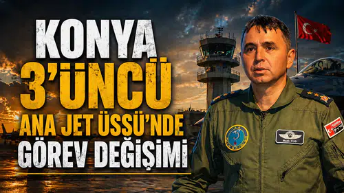 Konya 3’üncü Ana Jet Üssü’nde görev değişimi