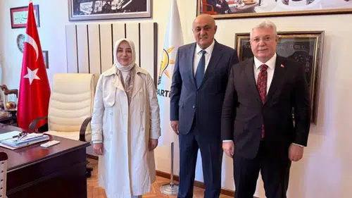 Konya'nın gıda devi Başkanı Erkoyuncu, AK Parti Genel Merkezde!