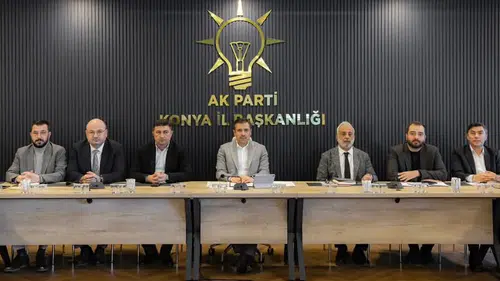 AK Parti Konya’da kritik toplantı: Gündem masaya yatırıldı