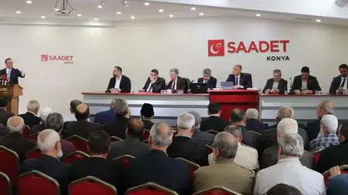 Saadet Partisi Konya’da kritik toplantı: Hedefler masaya yatırıldı