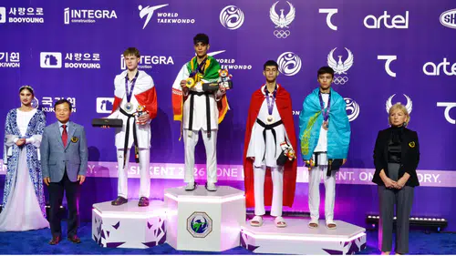 Dünya Taekwondo Şampiyonası’nda ,Abdurrahman Yılmaz'dan Dünya 3’üncülüğü