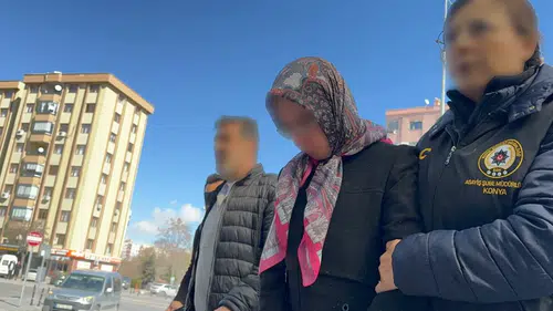 Konya'da eşini öldüren kadına 15 yıl hapis cezası