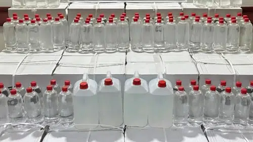 232 bin 442 litre sahte içki ele geçirildi