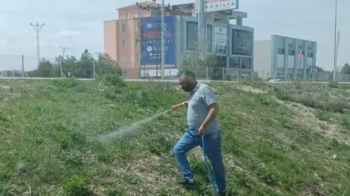 Cihanbeyli'de ekipler sahada: 7/24 temiz bir ilçe!